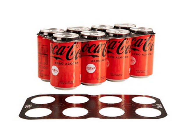 WestRock was recognized with 14 awards for packaging design excellence at the 78th Annual North American Paperboard Packaging Competition. Pictured: WestRock CanCollar®, with Coca-Cola Europacific Partners and LERVIG Brewing, received the Sustainability Award of the Year. (Photo: Business Wire)